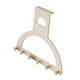 thumbnail image 4 of Perchero con gancho para puerta, organizador multiusos estable, colgador de puerta con gancho Crema, 4 of 9