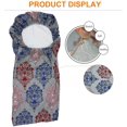 thumbnail image 4 of Stretch Dining Chair Covers, Printed Dining Chair Slipcovers, Removable Washable Spandex Furniture Seat Protector for Kitchen Hotel Table Banquet (2 Per Set, Br), 4 of 8