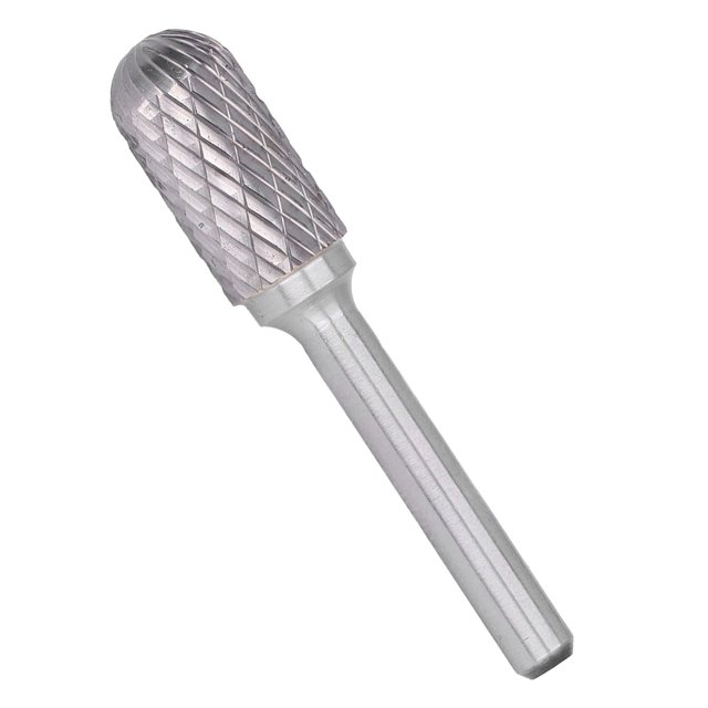 Carbide Burr, 6mm/0.2in Handle Carbide YG8 Cutting Burrs High Smoothness For Engineering For Casting For Tool Manufacturing
