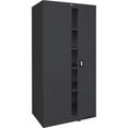thumbnail image 7 of Lorell, LLR41308, Fortress Series Storage Cabinets, 1 Each, Black, 7 of 7