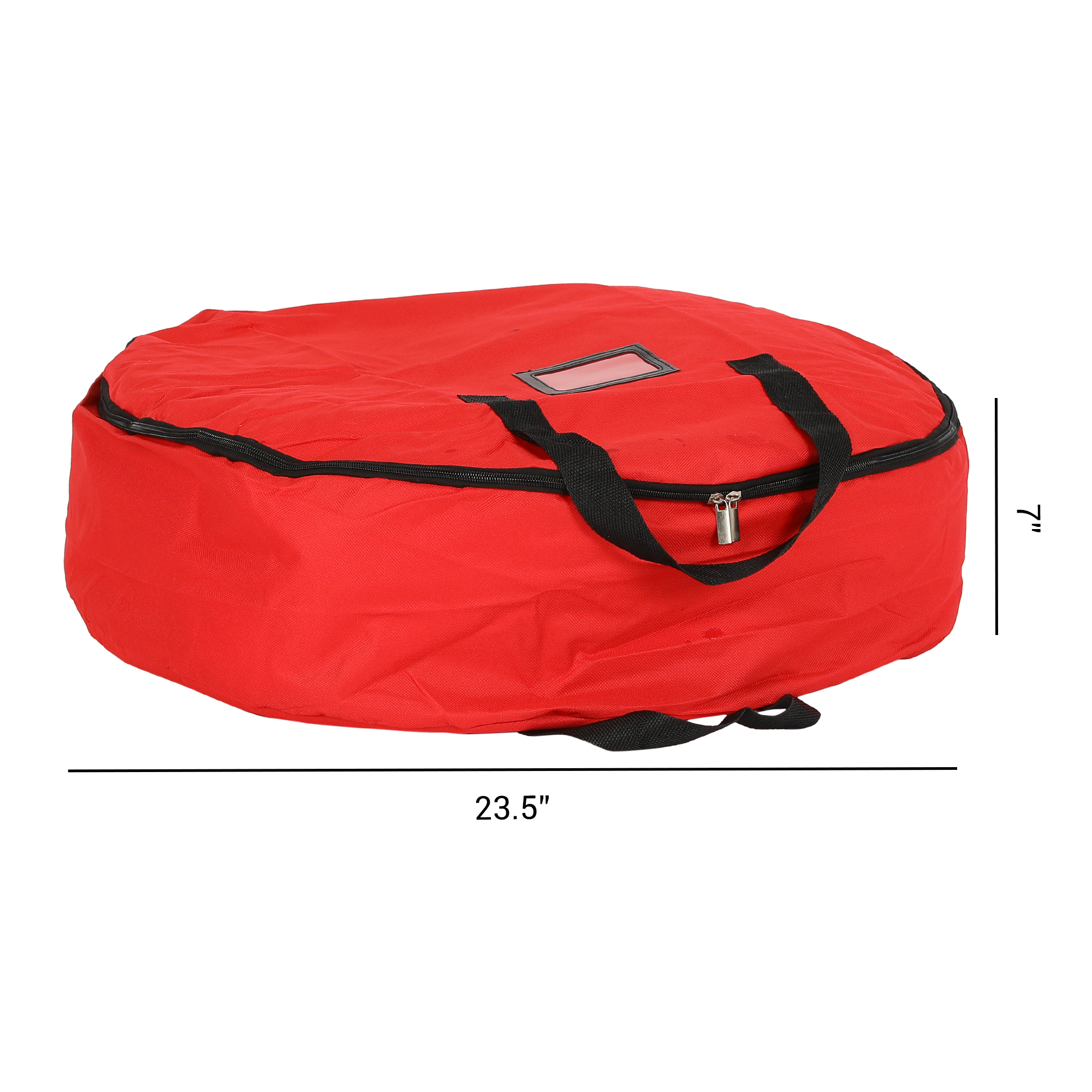 Unique Bargains 1 Pack Clothes Storage Bags Moving Bags Red 23.5*7in
