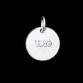 thumbnail image 3 of simhoa 925 Sterling Blank Stamping Charms Tags 2 Pieces 8mm, 3 of 8