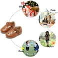 thumbnail image 5 of Toddler Little Girl Mary Jane Dress Shoes - Ballet Flats for Easter Flower Girl Party School Shoes, 5 of 6