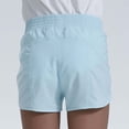 thumbnail image 5 of Girls Running Shorts With Liner High Waist Loose Fit Yoga Workout Athletic Shorts For Kids, 5 of 7