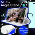 thumbnail image 4 of JETech Wallet Case for Samsung Galaxy S24 Ultra 5G, Shockproof PU Leather Magnetic Flip Cover with Card Holder, Stand Feature and Full Camera Protection (White), 4 of 6