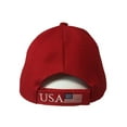 thumbnail image 4 of Trump Hat Make America Great Again – MAGA Hat with American Flag - Donald Trump 2024 High Quality Cap - Red, 4 of 4
