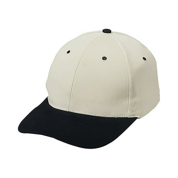 ImpecGear Flex Unisex Adult 6-Panel Cotton Baseball Hat - Black / White