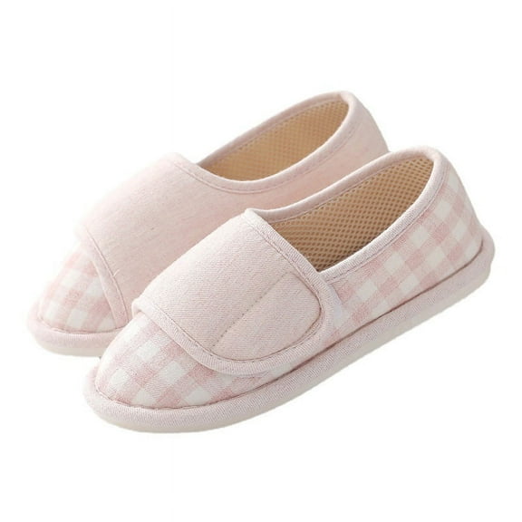 Walk Women's House Slippers -  Soft and Comfort - Closed Toe anti-Slip Indoor Slippers