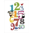 thumbnail image 2 of Larson, Lisa 12x14 Black Ornate Wood Framed with Double Matting Museum Art Print Titled - Colorful Numbers, 2 of 4