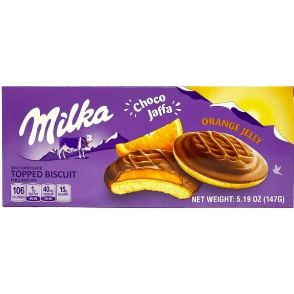 Milka Choco Jaffa Orange Jelly Net Weight 5.19 (147G)