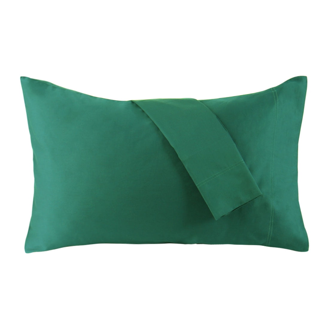 Pillow Case Cover 600tc Pillowcase Soft Long Staple Cotton Jade Green Queen