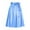 Sky Blue, variant on Yuanlong Womens Skirts Elegant Satin Bow Tie Waistband Adjustable Wrap Apron Skirts For Holiday Party Casual Long Skirts