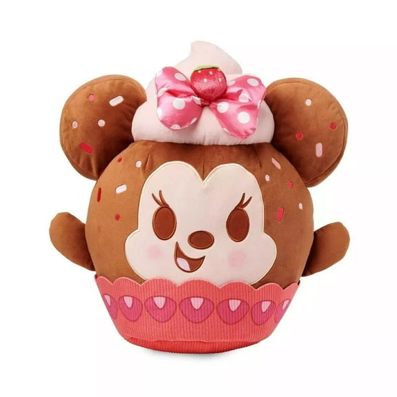 Minnie Mouse Strawberry Cupcake Disney Munchlings Scented Plush – Baked Treats
