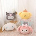 thumbnail image 2 of Kawaii Cinnamoroll Sanrio Plush My Melody Kuromi Pillow Purin Dog Stuffed Toys Anime Pillow Hugs Stuffed Cushion Gifts for Girls Gong Bohan LED, 2 of 2