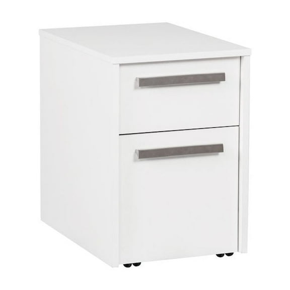 Saint Birch Alaska Metal White File Cabinet