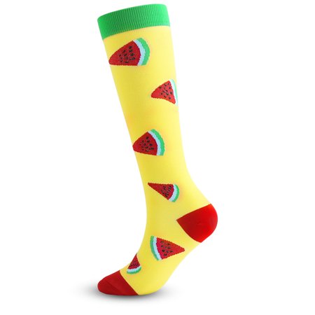 DNAKEN(7 pairs) Compression Socks for Women & Men Circulationis Best Support for Athletic Running,Hiking,Nursing plus size compression socks wide calf compression socks for nurses