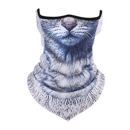 Summer Face Mask Scarf Neck Gaiter Biker Tube Bandana Beanie Mask Cap Headwrap