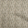 thumbnail image 1 of oneOone Cotton Jersey Light Brown Fabric Geometric Craft Projects Decor Fabric Printed By The Yard 58 Inch Wide, 1 of 4