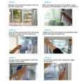 thumbnail image 4 of 3.28*1.7ft/2.3ft/2.6ft One Way Window Film, Mirror Effect Tint Glass Covering for Home Office, Daytime Privacy Protecting Reflective Heat Control Anti UV Door Sticker for House, 4 of 6