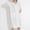 White, variant on Jacenvly Nightgowns for Women Skin-Friendly Pajamas for Women Set Robes for Knit Bathrobe Lightweight Knee Length Loungewear Long Bathrobe Lightweight Night-Robe Green