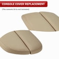 thumbnail image 4 of KBH Center Console Cover for Acura MDX 2007-2013, Middle Console Lid Armrest Cover Leather Skin Replacement, Beige, 4 of 7