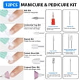 thumbnail image 6 of Aorsher Cordless Electric Nail Drill with 360° Ring Light, Portable Nail File Kit for Acrylic, Gel Nails, Portable Home Manicure Kit for Manicure and Pedicure, 6 of 8