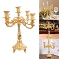 thumbnail image 4 of Candelabro de Lujo Perfecl Centro de Mesa Retro 25cmx30.5cm, 4 of 7