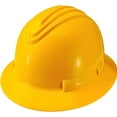 thumbnail image 2 of BRITEGUARD Yellow Industrial Safety Helmet, ANSI Approved  6-Point Ratchet Suspension  Approved OSHA Hard Hats for Construction and Industrial Applications, 2 of 7