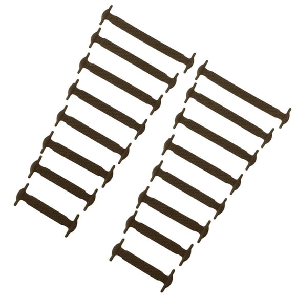 16pcs No Hay Cordones de de Silicona Elástica Cordones Zapatillas de Deporte Corrientes de Entrenador BLESIY No hay cordones de los zapatos