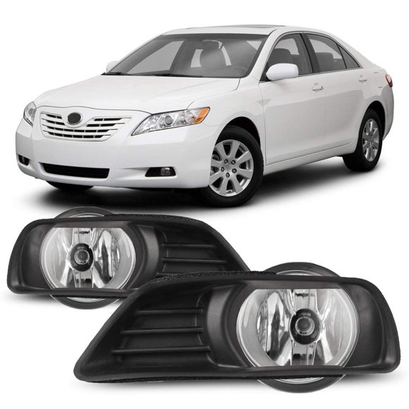 07-09 Toyota Camry Oem Feu de Brouillard - Clair (Kit de Câblage Inclus) (Paire)