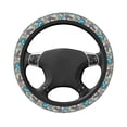 thumbnail image 3 of Balery Steering Wheel Covers Vintage Floral Butterflies Elastic Skidproof Steering Wheel Protective Cover Case Fit Universal Auto Accessories Decor, 3 of 8