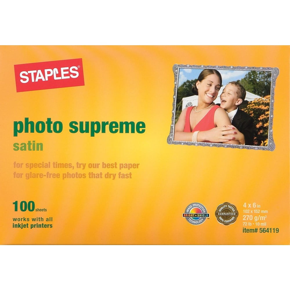 staples-photo-supreme-paper-4-x-6-satin-100-pack-564119-walmart