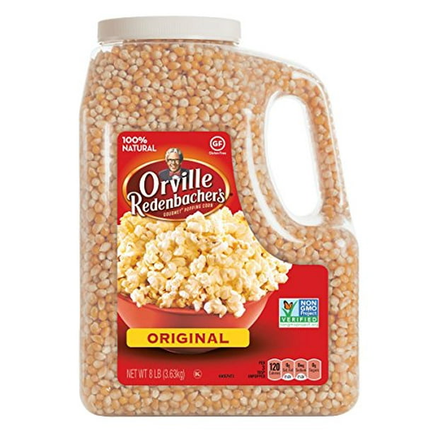 Orville Redenbacher's Gourmet Popcorn Kernels, Original Yellow, 8 lb