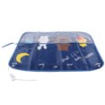 thumbnail image 4 of MAYUJIAA Rideau Pare-Soleil Multifonctionnel avec Sac en Filet, Ventouse, Bleu Saphir QM321-4095, 4 of 13