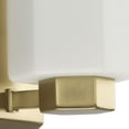 thumbnail image 5 of Estrada Collection One-Light Brushed Gold Contemporary Bath & Vanity Light, 5 of 13