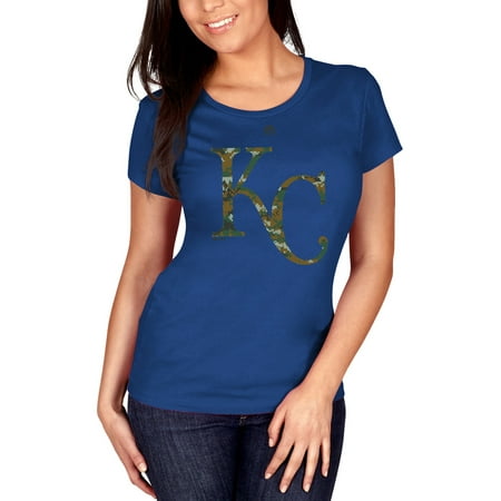 Kansas City Royals Majestic Women's Armed Forces T-Shirt -