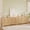 walnut Set of 2, variant on LEFHDA 62.2" Buffet Cabinet with 4 Fluted & Arched Doors, Modern Sideboard with Storage for Dining Room, Living Room, Kitchen, Wood Credenza with Adjustable Shelves (Walnut Brown)