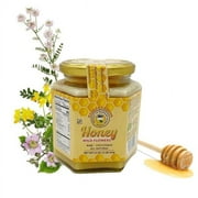 Organic Heaven Honey from Bashkirian Wild Flowers All Natural, Raw & Unfiltered 16oz