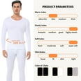 thumbnail image 3 of ANYFIT WEAR Thermal Underwear Set for Men Long Johns Ultra Soft Top and Bottom Base Layer Sets, 3 of 7