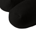 thumbnail image 7 of Women's Fleece Lined Wool Mid Calf Socks, 1 Pair Thermal Crew Socks for Cold Weather, Cushioned Thick Winter Socks for Everyday Wear and Comfort - Black, 7 of 7