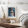 thumbnail image 6 of Diamond Art Kit for Adults, Snowman Birds Festive Winter Scene Diamond Painting for Adults Beginners, DIY Diamond Art Painting Kits, 5D Diamond Painting Crafts for Home Decor 12x16 Frameless, 6 of 7
