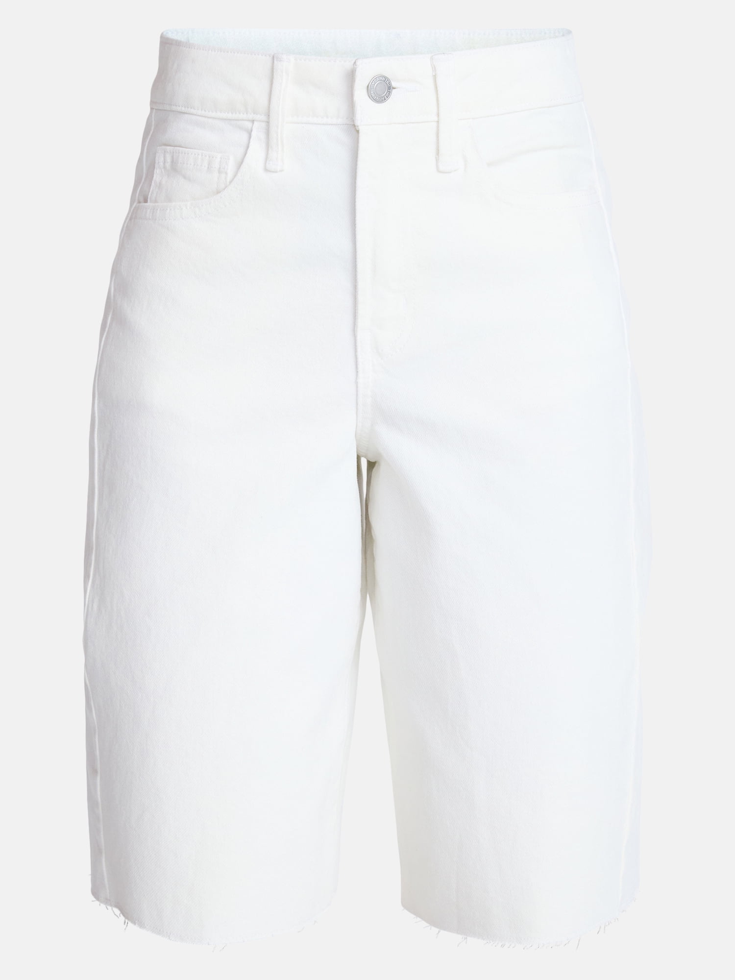 Time and Tru Women's Barrel Bermuda Shorts, Sizes 0-20