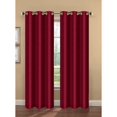 thumbnail image 6 of Camilla Faux Silk Room Darkening Grommet Curtain Panel Pairs, 6 of 6