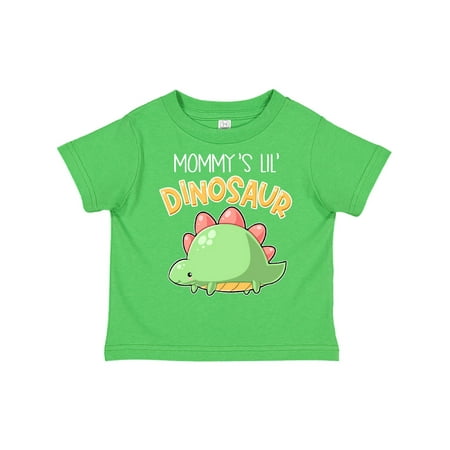 

Inktastic Mommy s Lil Dinosaur with Cute Stegosaurus Gift Toddler Boy or Toddler Girl T-Shirt