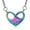 Rainbow, variant on Personalize With Me Always Love Infinity Heart Urn Pendant Memory Necklace Urns for Cremation Ashes Holder Memorial Jewelry