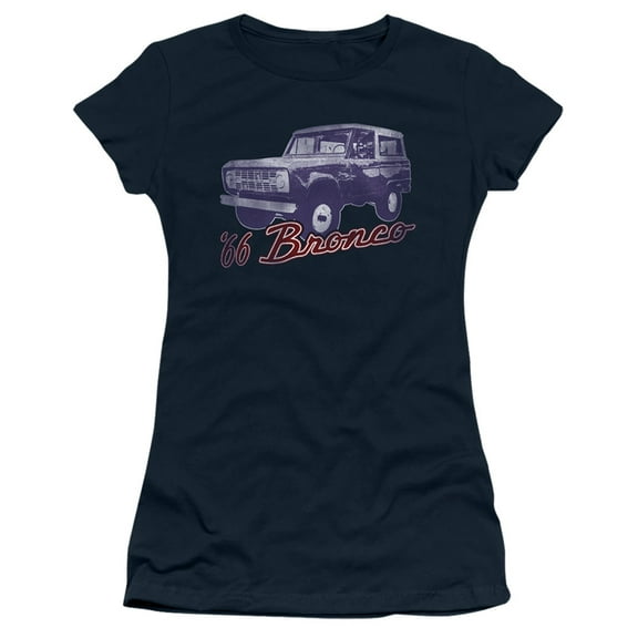Ford Bronco 66 Bronco Classic S/S Junior Women's T-Shirt Sheer Navy