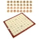 thumbnail image 4 of Juego de ajedrez chino portátil de madera de 1 caja con tablero plegable para viajes y almacenamiento, juego de mesa tradicional, tablero de ajedrez plegable con ajedrez, 4 of 7