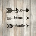 thumbnail image 3 of Cuadro Decorativo de Metal con Diseño flechas Extra grande, 3 of 4