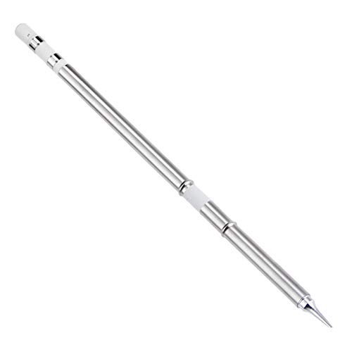 T12 Series Soldering Iron Tips, Yetaha Welding Tool Replacement Tips for HAKKO FX-951 Soldering Rework Station High Temperature Resistance Accessories (T12-BCF1)
