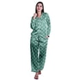 thumbnail image 1 of Moomaya Pajama Shorts With Pockets For Women Printed Sleepwear Pajama Nightdress, 1 of 6